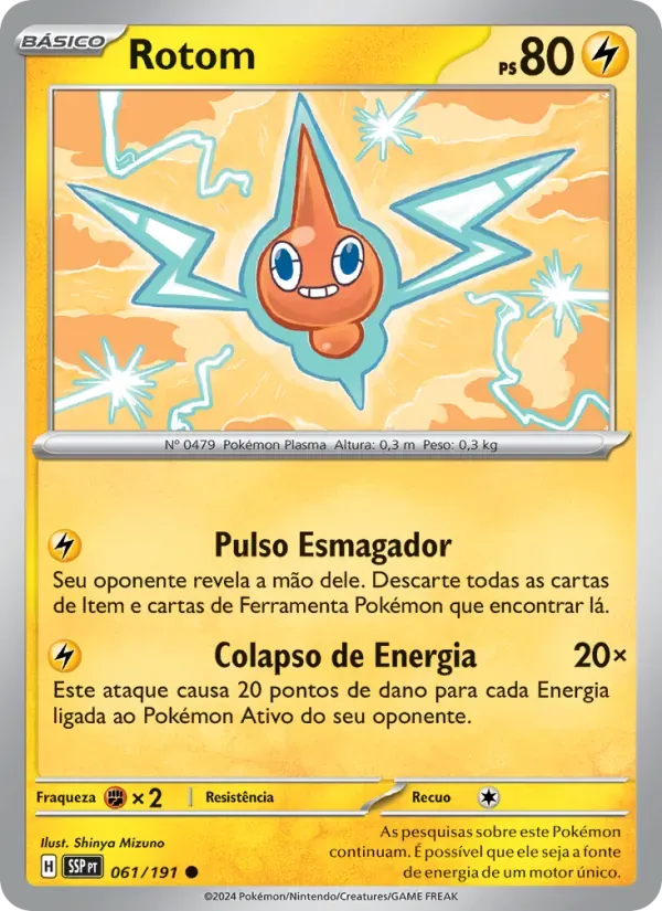 Rotom 061/191 Fagulhas Impetuosas
