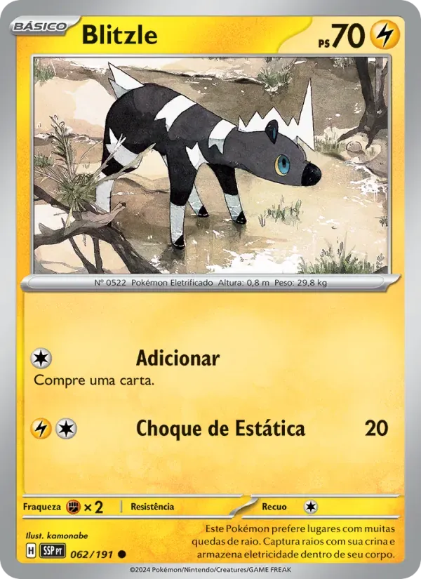 Blitzle 062/191 Fagulhas Impetuosas