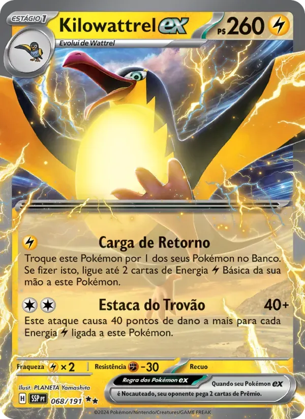 Kilowattrel ex 068/191 Fagulhas Impetuosas