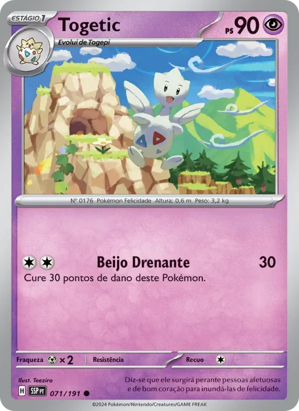 Togetic 071/191 Fagulhas Impetuosas