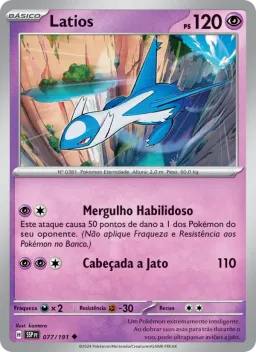 Latios 077 Fagulhas Impetuosas