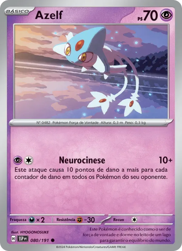 Azelf 080/191 Fagulhas Impetuosas