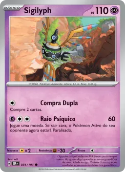 Sigilyph 081 Fagulhas Impetuosas