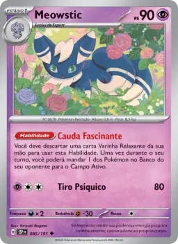 Meowstic 085 Fagulhas Impetuosas