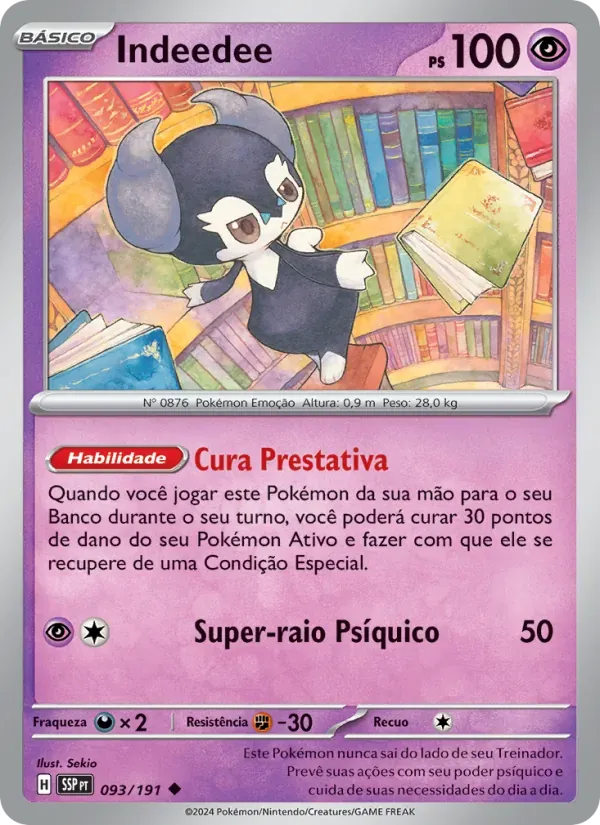 Indeedee 093/191 Fagulhas Impetuosas