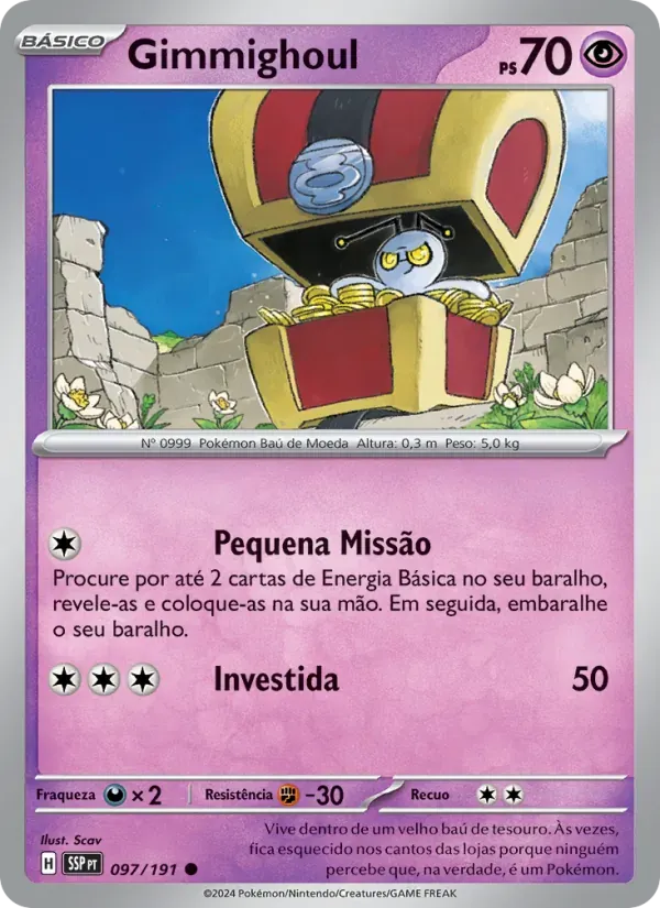 Gimmighoul 097/191 Fagulhas Impetuosas