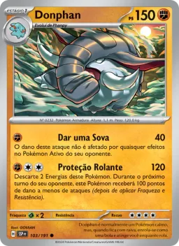 Donphan 103 Fagulhas Impetuosas
