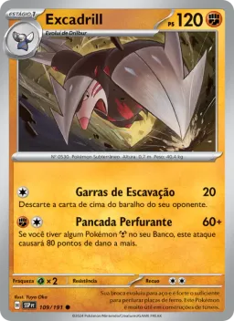 Excadrill 109 Fagulhas Impetuosas