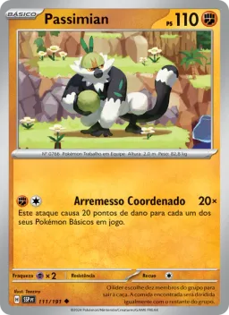 Passimian 111 Fagulhas Impetuosas