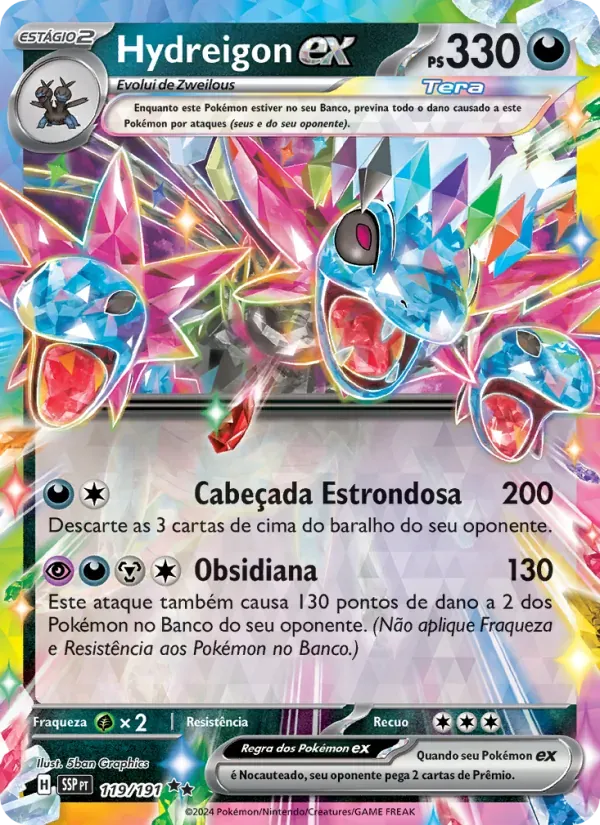Hydreigon ex 119/191 Fagulhas Impetuosas