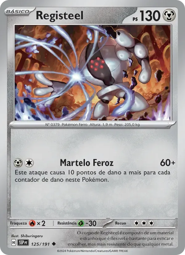 Registeel 125/191 Fagulhas Impetuosas