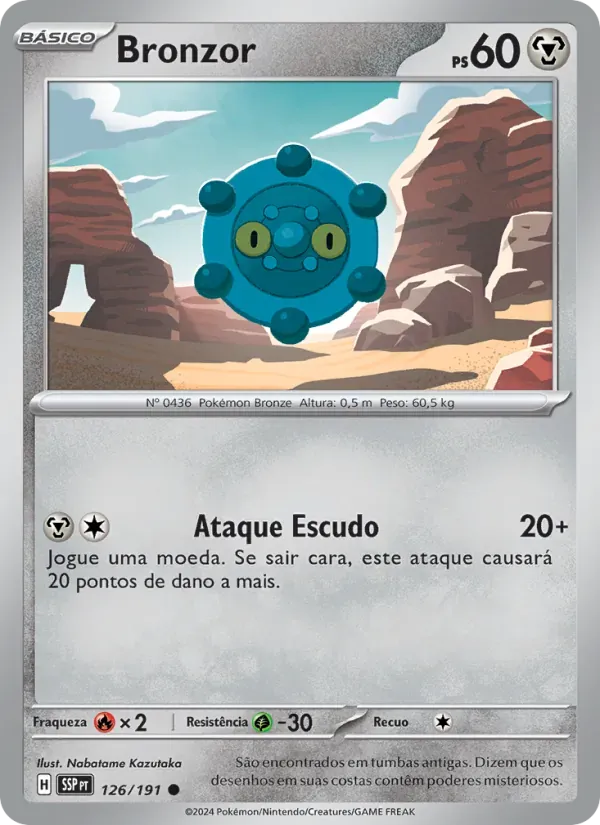 Bronzor 126/191 Fagulhas Impetuosas