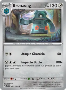 Bronzong 127 Fagulhas Impetuosas