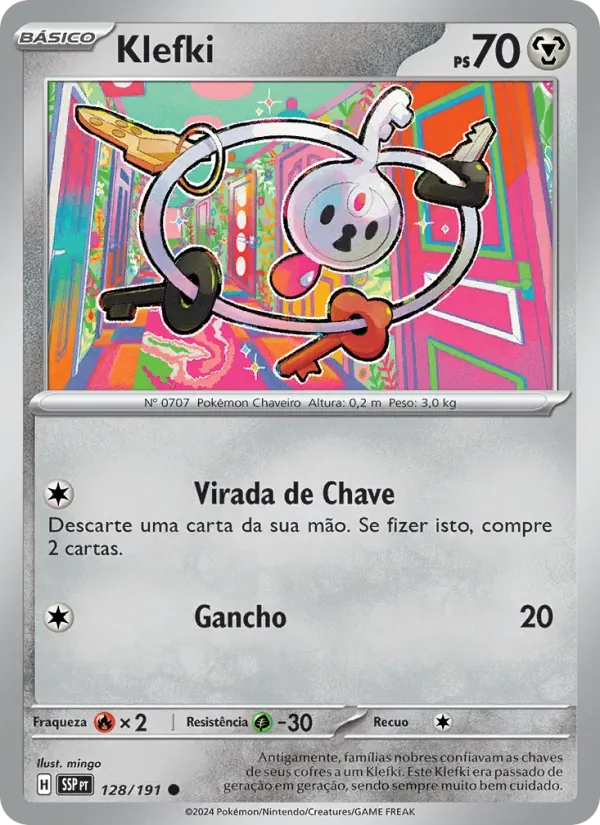 Klefki 128/191 Fagulhas Impetuosas