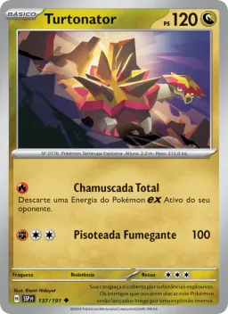Turtonator 137 Fagulhas Impetuosas