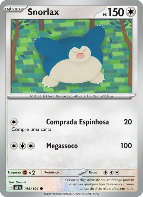 Snorlax 144/191