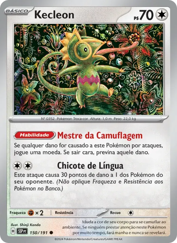 Kecleon 150/191 Fagulhas Impetuosas