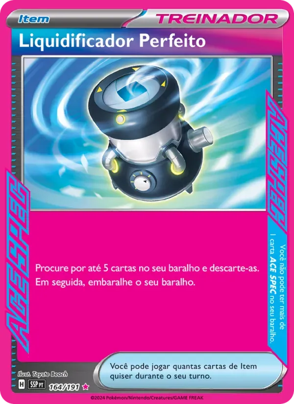 Liquidificador Perfeito 164/191 Fagulhas Impetuosas