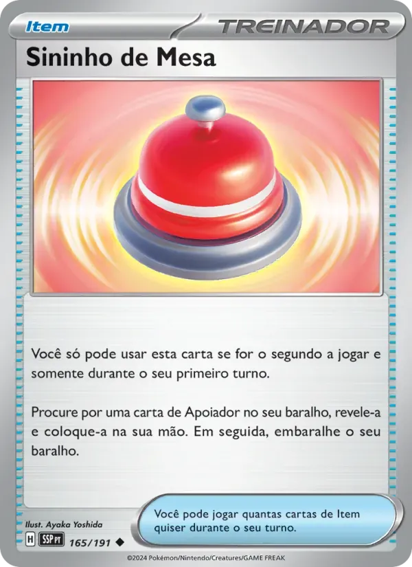Sininho de Mesa 165/191 Fagulhas Impetuosas