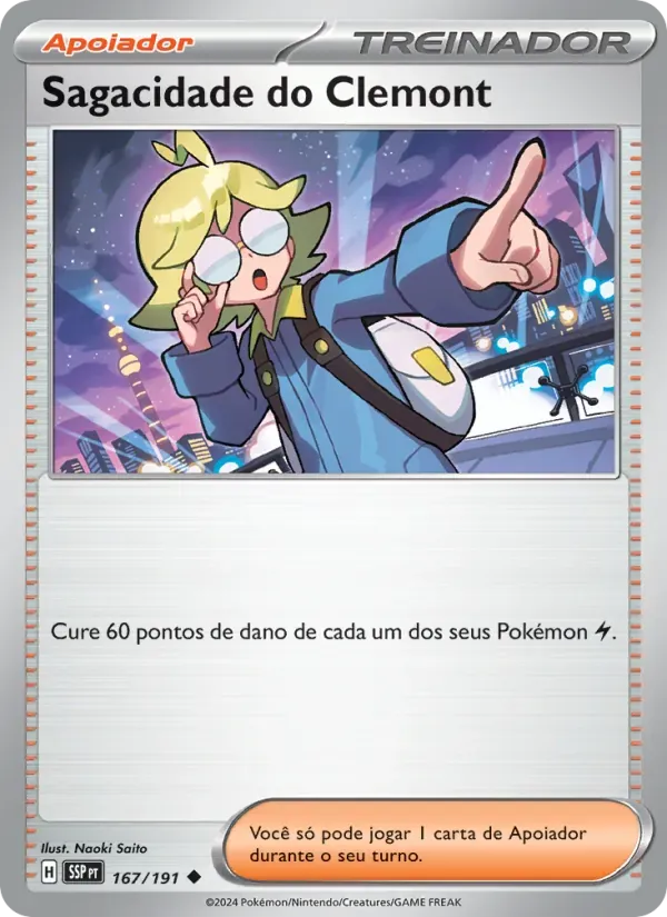 Sagacidade do Clemont 167/191 Fagulhas Impetuosas