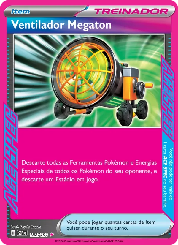 Ventilador Megaton 182/191 Fagulhas Impetuosas