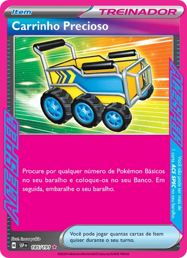 Carrinho Precioso 185/191 Fagulhas Impetuosas