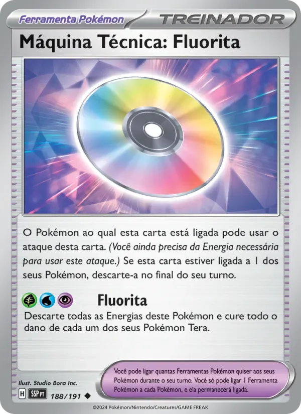 Máquina Técnica: Fluorita 188/191 Fagulhas Impetuosas