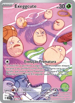 Exeggcute 192 Fagulhas Impetuosas