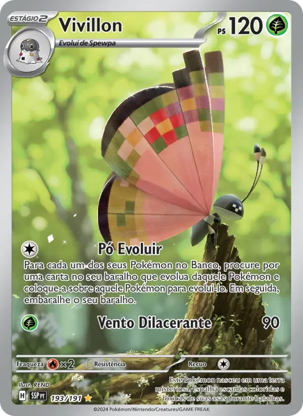Vivillon 193/191 Fagulhas Impetuosas