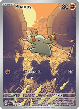 Phanpy 205 Fagulhas Impetuosas