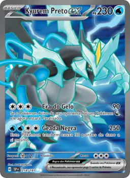 Kyurem Preto ex 218 Fagulhas Impetuosas