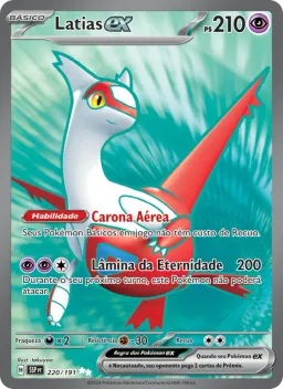 Latias ex 220 Fagulhas Impetuosas