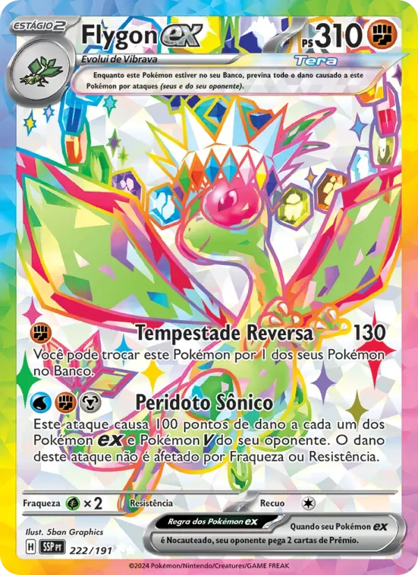 Flygon ex 222/191 Fagulhas Impetuosas