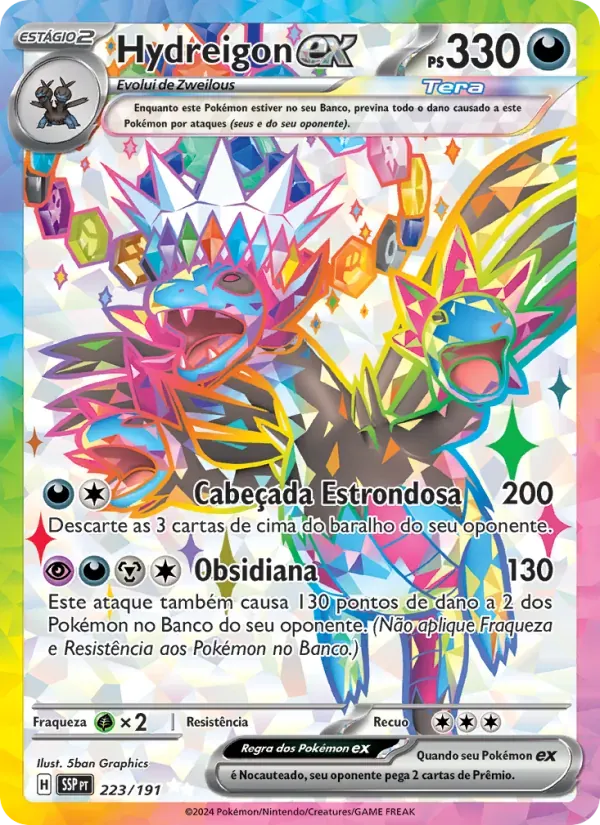 Hydreigon ex 223/191 Fagulhas Impetuosas