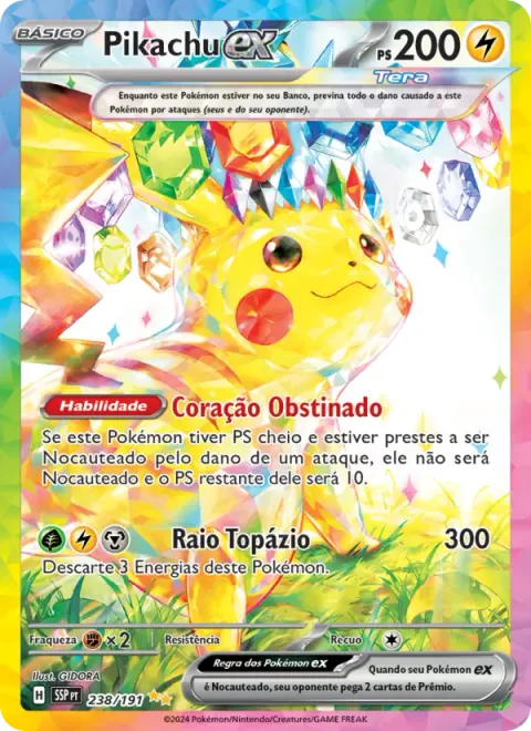 Pikachu ex 238/191