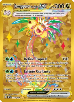 Exeggutor de Alola ex 248 Fagulhas Impetuosas