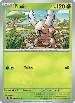 Pinsir 003 Evoluções Prismáticas