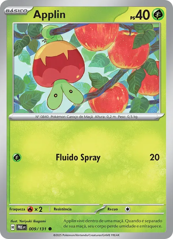 Applin 009/131 Evoluções Prismáticas