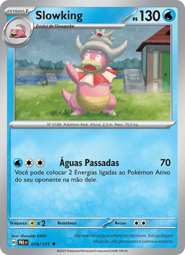 Slowking 019/131 Evoluções Prismáticas