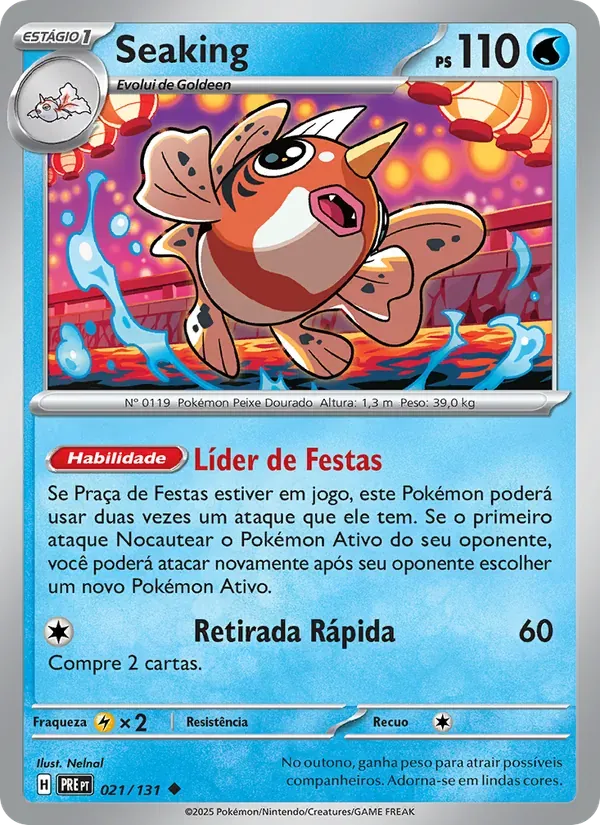 Seaking 021/131 Evoluções Prismáticas