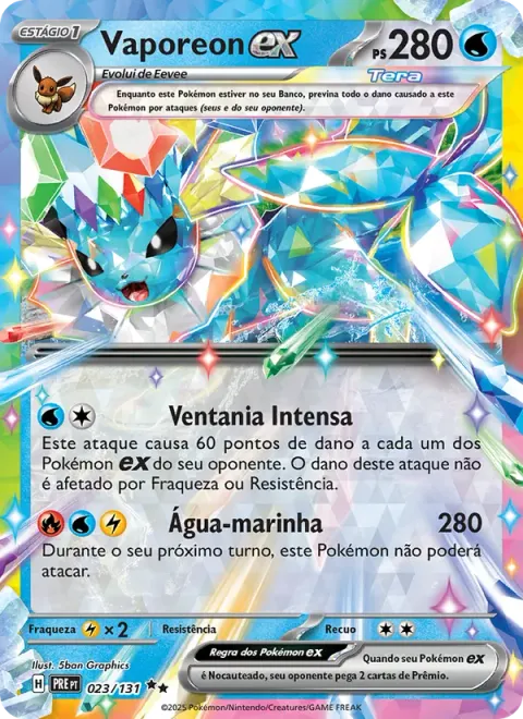 Vaporeon ex 023/131
