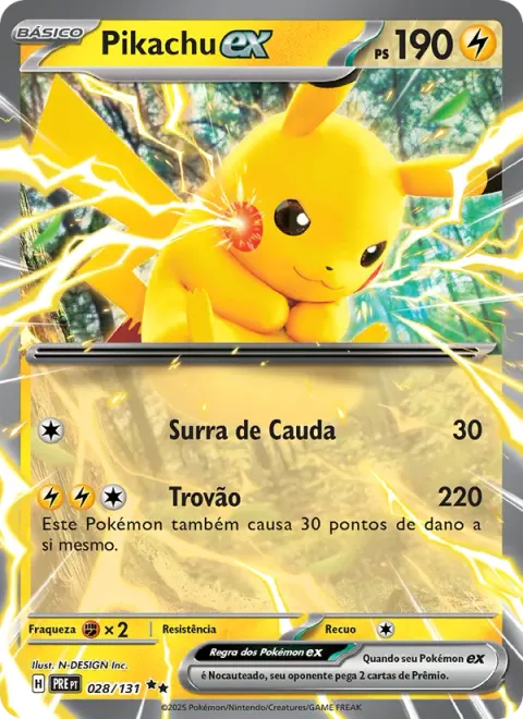 Pikachu ex 028/131