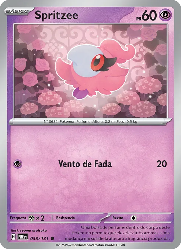 Spritzee 038/131 Evoluções Prismáticas