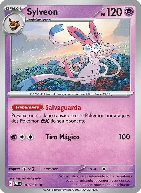 Sylveon 040/131 Evoluções Prismáticas