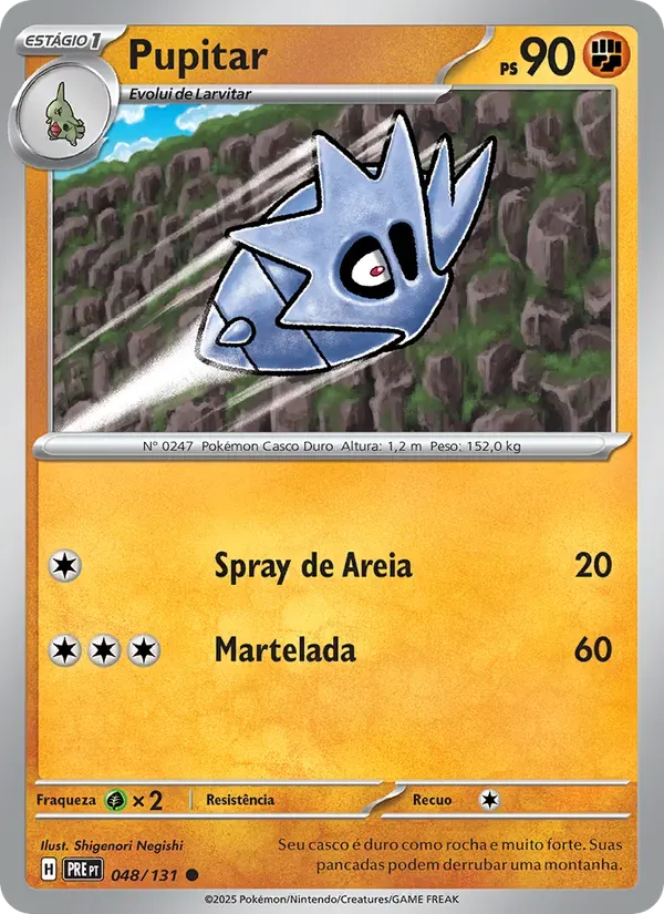 Pupitar 048/131 Evoluções Prismáticas