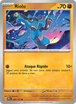 Riolu 050 Evoluções Prismáticas