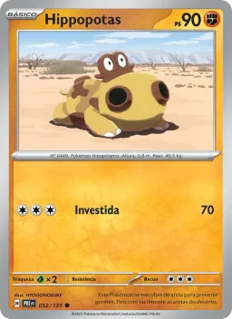 Hippopotas 052 Evoluções Prismáticas