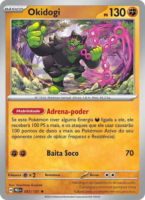 Okidogi 057/131 Evoluções Prismáticas