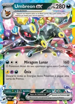 Umbreon ex 060 Evoluções Prismáticas