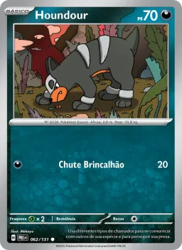 Houndour 062 Evoluções Prismáticas